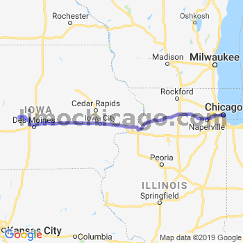 Travel from Perry to Chicago Loop Limousine service to Chicago Loop