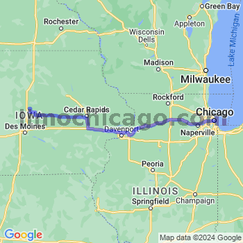 Travel from Roland to Chicago Loop Limousine service to Chicago Loop