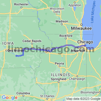 Travel from Tracy to Chicago Loop Limousine service to Chicago Loop