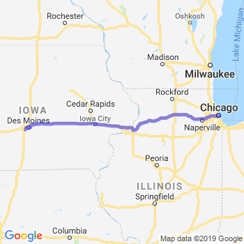 Travel from West Des Moines to Chicago Loop Limousine service to Chicago Loop