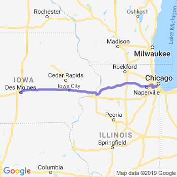 Travel from Des Moines to Midway airport Limousine service to Midway airport (MDW)