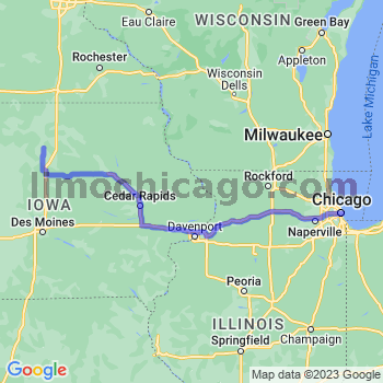 Travel from Belmond to Chicago Loop Limousine service to Chicago Loop