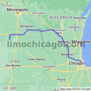 Travel from Buffalo Center to O'Hare airport Limousine service to O'Hare airport (ORD)