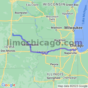 Travel from Chapin to Midway airport Limousine service to Midway airport (MDW)