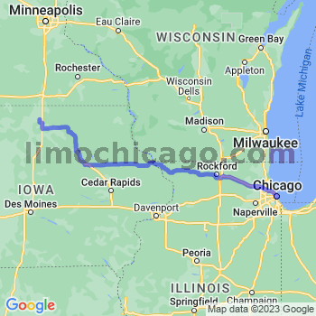 Limousine service to Chicago Loop