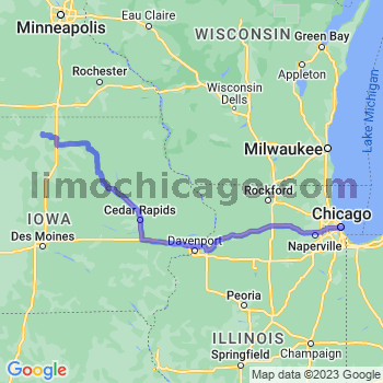 Travel from Forest City to Chicago Loop Limousine service to Chicago Loop