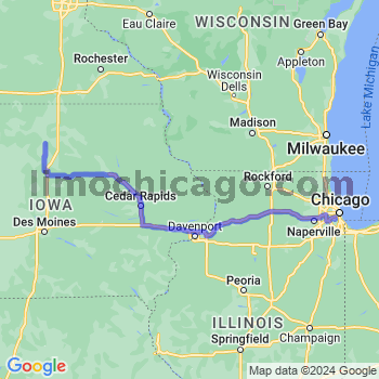 Travel from Goodell to Midway airport Limousine service to Midway airport (MDW)