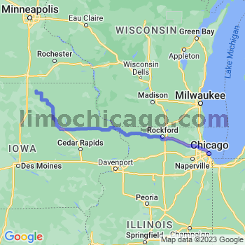 Limousine service to Chicago Loop