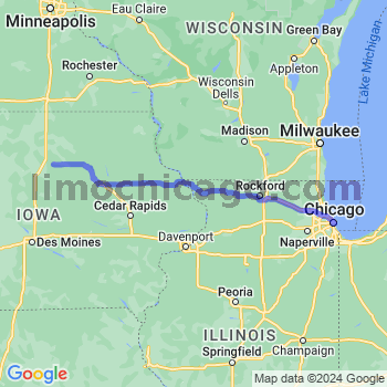 Travel from Hampton to Chicago Loop Limousine service to Chicago Loop