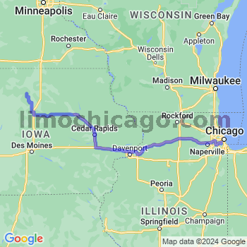 Travel from Kanawha to Midway airport Limousine service to Midway airport (MDW)