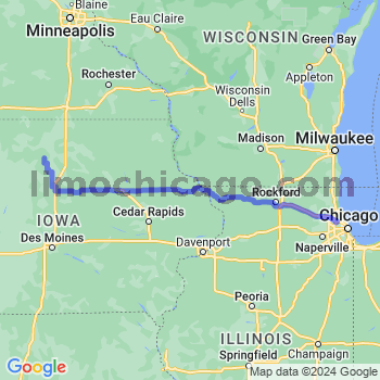 Travel from Kanawha to O'Hare airport Limousine service to O'Hare airport (ORD)