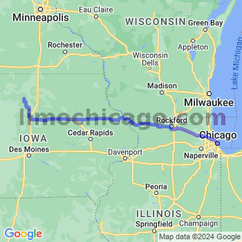 Travel from Kanawha to Chicago Loop Limousine service to Chicago Loop