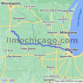 Limousine service to Chicago Loop