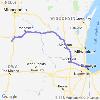 Travel from Lake Mills to Chicago Loop Limousine service to Chicago Loop