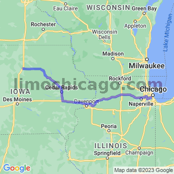 Travel from Latimer to Midway airport Limousine service to Midway airport (MDW)