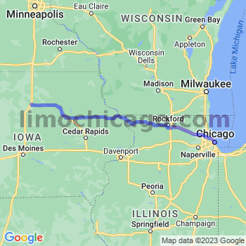 Travel from Latimer to Chicago Loop Limousine service to Chicago Loop