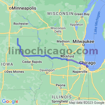 Limousine service to Chicago Loop