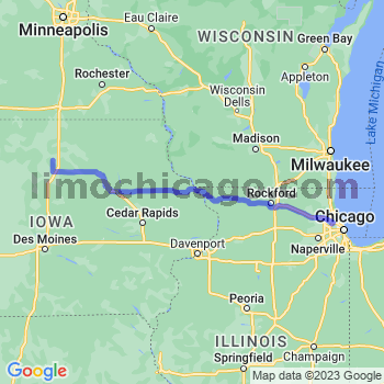 Travel from Meservey to O'Hare airport Limousine service to O'Hare airport (ORD)