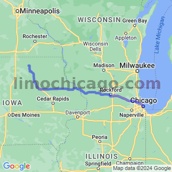 Limousine service to Chicago Loop