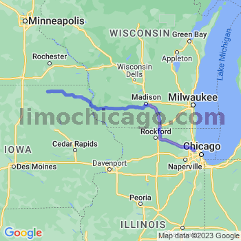 Travel from Riceville to O'Hare airport Limousine service to O'Hare airport (ORD)