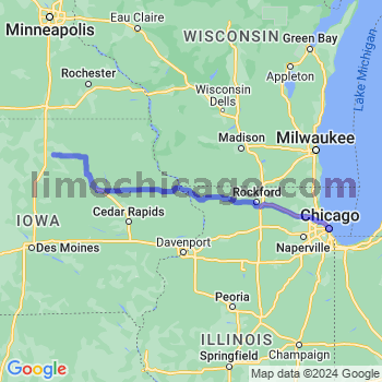 Limousine service to Chicago Loop