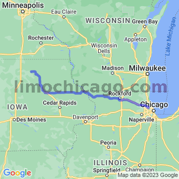 Travel from Rudd to O'Hare airport Limousine service to O'Hare airport (ORD)
