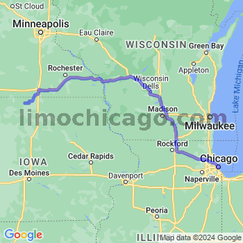 Limousine service to Chicago Loop