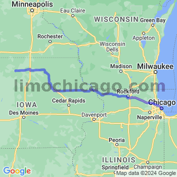 Travel from Wesley to Chicago Loop Limousine service to Chicago Loop
