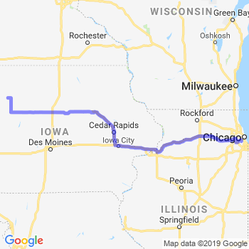 Travel from Albert City to Midway airport Limousine service to Midway airport (MDW)