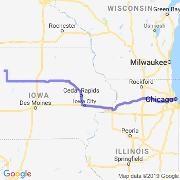 Travel from Albert City to Chicago Loop Limousine service to Chicago Loop