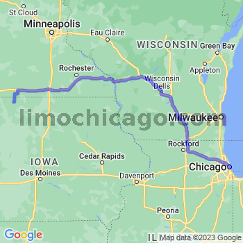 Limousine service to Chicago Loop