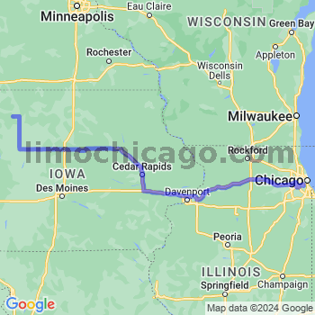 Travel from Ayrshire to Midway airport Limousine service to Midway airport (MDW)