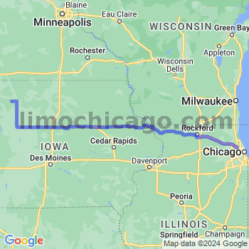 Travel from Ayrshire to O'Hare airport Limousine service to O'Hare airport (ORD)