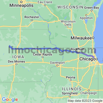 Travel from Badger to O'Hare airport Limousine service to O'Hare airport (ORD)