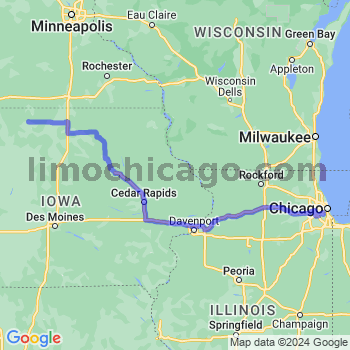 Limousine service to Midway airport (MDW)