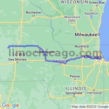 Travel from Callender to Midway airport Limousine service to Midway airport (MDW)