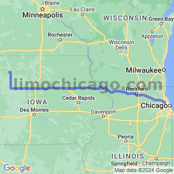 Travel from Curlew to O'Hare airport Limousine service to O'Hare airport (ORD)