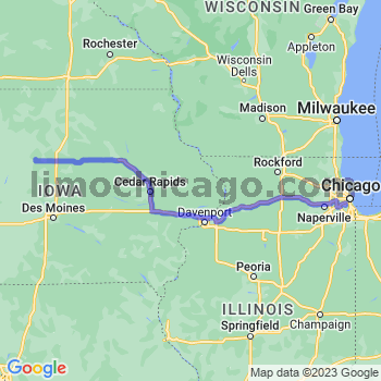Travel from Duncombe to Midway airport Limousine service to Midway airport (MDW)