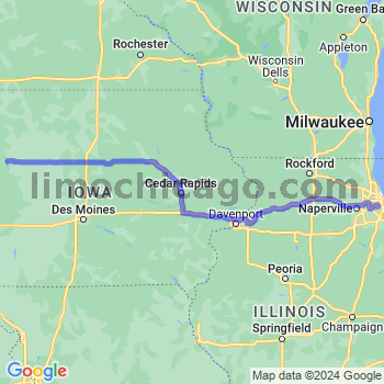 Travel from Early to Midway airport Limousine service to Midway airport (MDW)