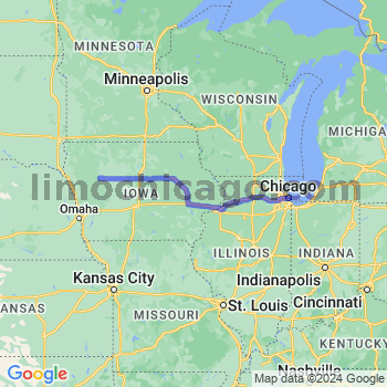 Travel from Early to Chicago Loop Limousine service to Chicago Loop