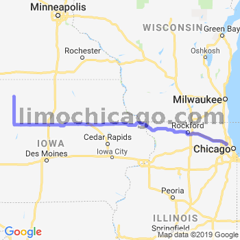 Travel from Emmetsburg to O'Hare airport Limousine service to O'Hare airport (ORD)