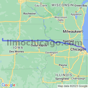 Travel from Fonda to Chicago Loop Limousine service to Chicago Loop