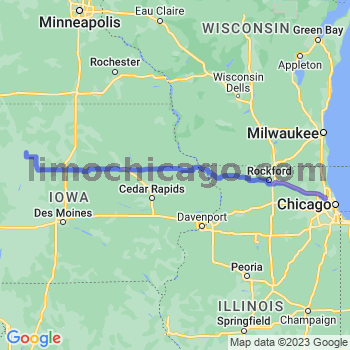 Travel from Gilmore City to O'Hare airport Limousine service to O'Hare airport (ORD)