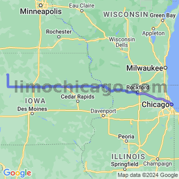 Travel from Havelock to Chicago Loop Limousine service to Chicago Loop