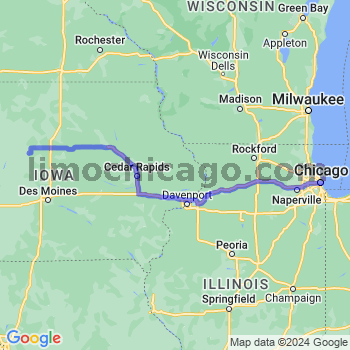 Travel from Lehigh to Chicago Loop Limousine service to Chicago Loop