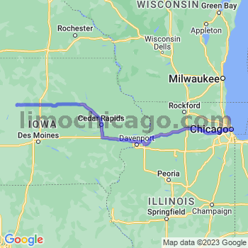 Travel from Moorland to Chicago Loop Limousine service to Chicago Loop