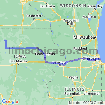 Travel from Plover to Chicago Loop Limousine service to Chicago Loop