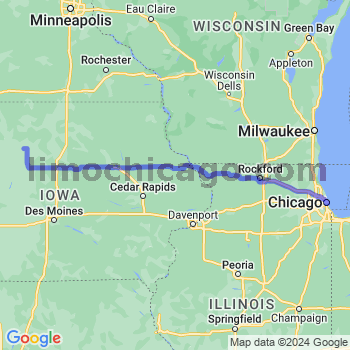 Travel from Rutland to Chicago Loop Limousine service to Chicago Loop