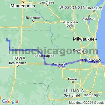 Travel from Whittemore to Midway airport Limousine service to Midway airport (MDW)