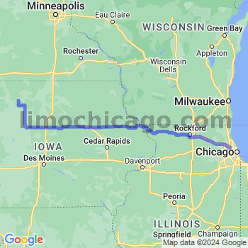 Travel from Whittemore to O'Hare airport Limousine service to O'Hare airport (ORD)